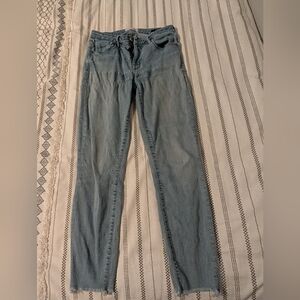 PARKER SMITH Light Blue Skinny Jeans